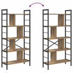 Libreria Rovere artigianale 75 x 30 x 156 cm Legno multistrato