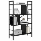 Libreria Rovere Nero 75 x 30 x 123,5 cm Legno multistrato