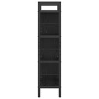 Libreria Rovere Nero 75 x 30 x 123,5 cm Legno multistrato