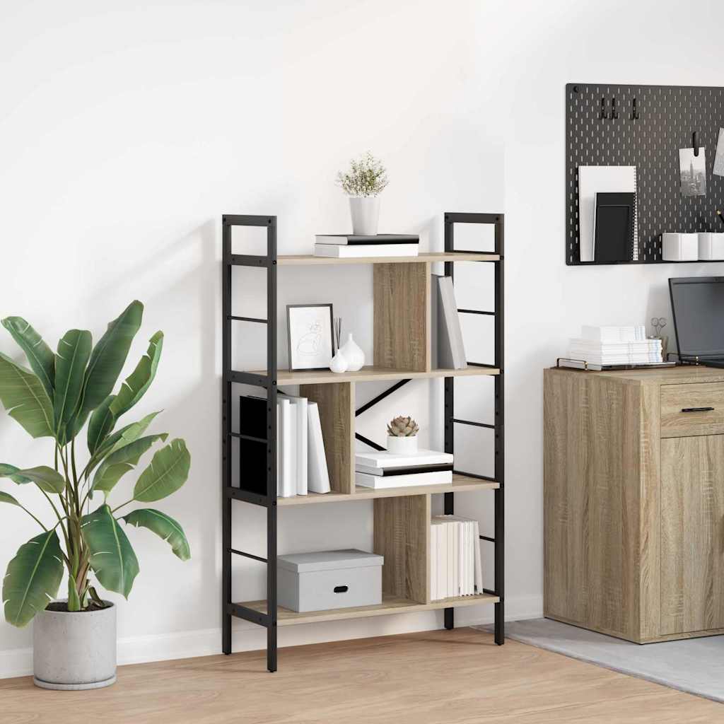Libreria Rovere Sonoma 75 x 30 x 123,5 cm Legno multistrato