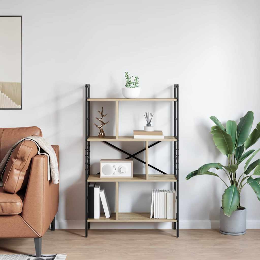 Libreria Rovere Sonoma 75 x 30 x 123,5 cm Legno multistrato