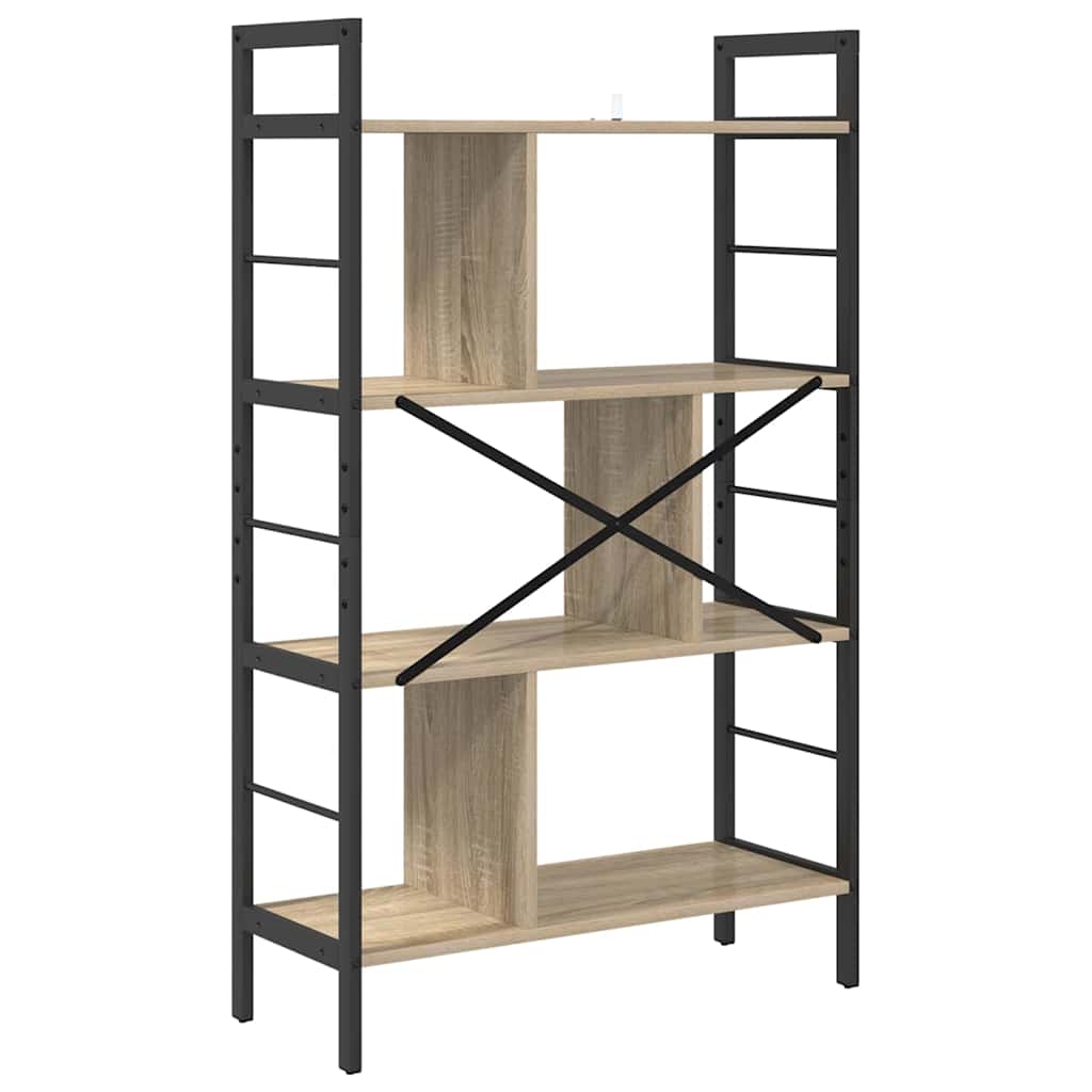 Libreria Rovere Sonoma 75 x 30 x 123,5 cm Legno multistrato