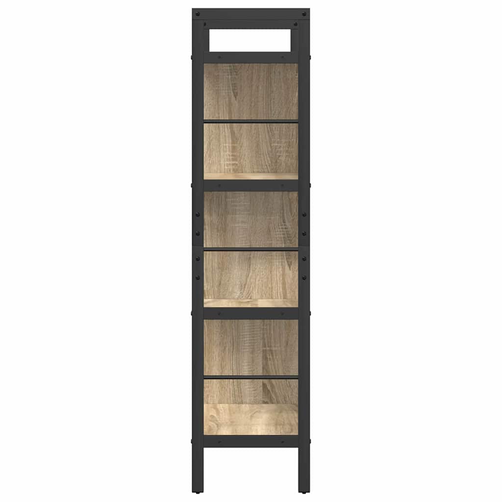 Libreria Rovere Sonoma 75 x 30 x 123,5 cm Legno multistrato