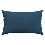Cuscini da Divano 2 pcs Blu 50 x 30 cm Tessuto