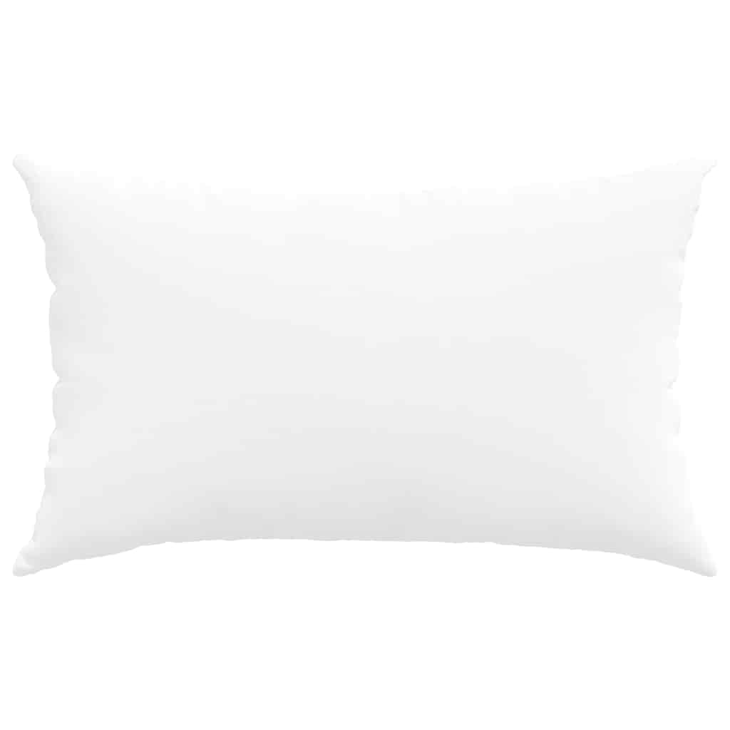 Cuscini da Divano 2 pcs Bianco 50 x 30 cm Tessuto