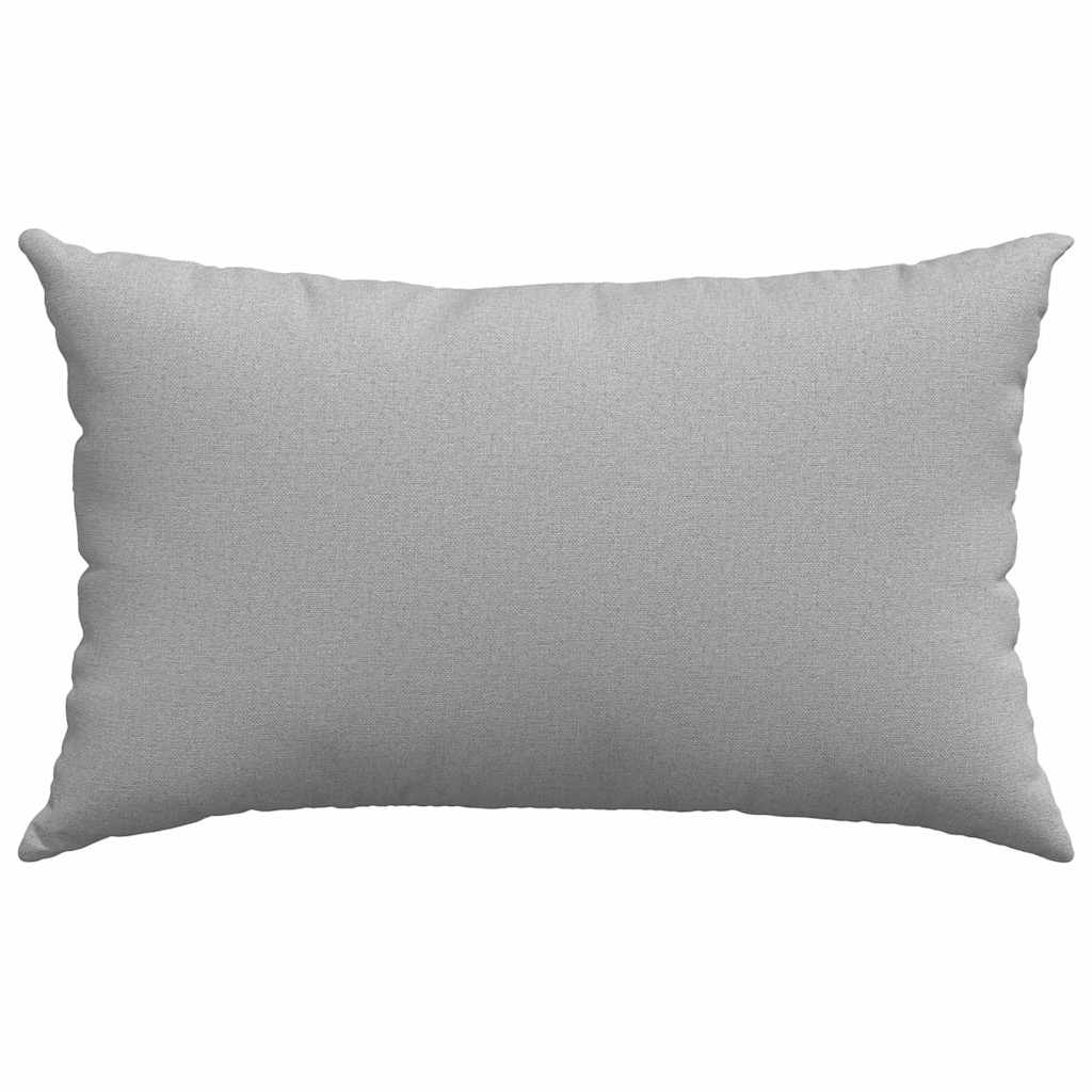 Cuscini da Divano 2 pcs Grigio Nuvola 50 x 30 cm Tessuto