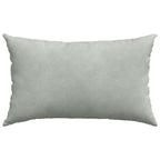 Cuscini da Divano 2 pcs Grigio chiaro 50 x 30 cm