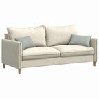 Cuscini da Divano 2 pcs Grigio chiaro 50 x 30 cm