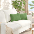 Cuscini da Divano 2 pcs Verde chiaro 50 x 30 cm