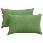 Cuscini da Divano 2 pcs Verde chiaro 50 x 30 cm