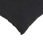 Cuscini da Divano 2 pcs Nero 50 x 30 cm Tessuto in Cords
