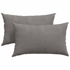 Cuscini da Divano 2 pcs Grigio chiaro 50 x 30 cm