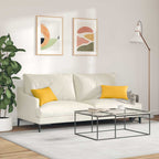 Cuscini da Divano 2 pcs Giallo Chiaro 50 x 30 cm