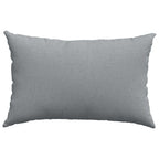 Cuscini da Divano 2 pcs Grigio chiaro 60 x 40 cm Tessuto