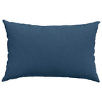 Cuscini da Divano 2 pcs Blu 60 x 40 cm Tessuto