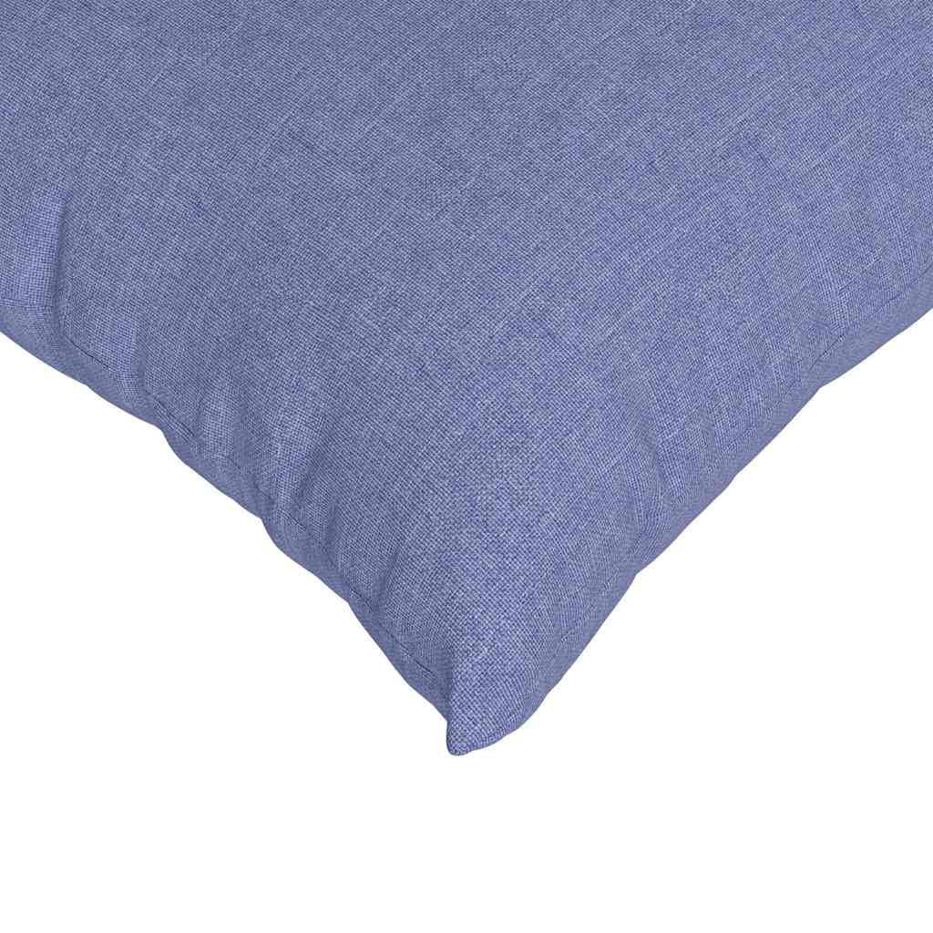Cuscini da Divano 2 pcs Blu jeans 60 x 40 cm Tessuto
