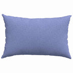Cuscini da Divano 2 pcs Blu jeans 60 x 40 cm Tessuto