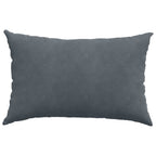 Cuscini da Divano 2 pcs Grigio scuro 60 x 40 cm