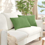 Cuscini da Divano 2 pcs Verde chiaro 60 x 40 cm