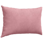 Cuscini da Divano 2 pcs Rosa 60 x 40 cm Tessuto in Cords