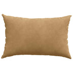 Cuscini da Divano 2 pcs Marrone 60 x 40 cm Tessuto in Cords