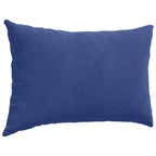 Cuscini da Divano 2 pcs Blu Polizia 60 x 40 cm Tessuto in Cords