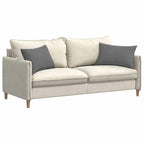 Cuscini da Divano 2 pcs Grigio scuro 60 x 40 cm Tessuto