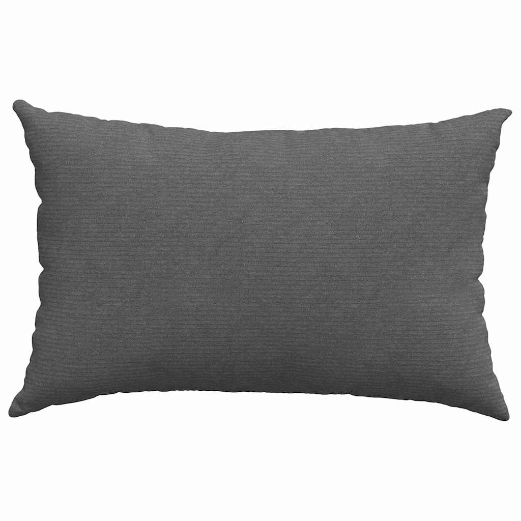 Cuscini da Divano 2 pcs Grigio scuro 60 x 40 cm