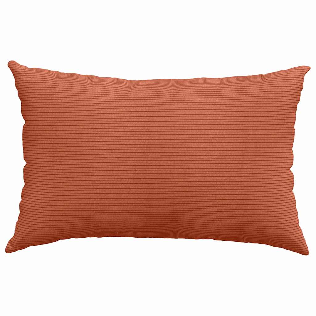 Cuscini da Divano 2 pcs Rosso Arancio 60 x 40 cm