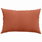 Cuscini da Divano 2 pcs Rosso Arancio 60 x 40 cm