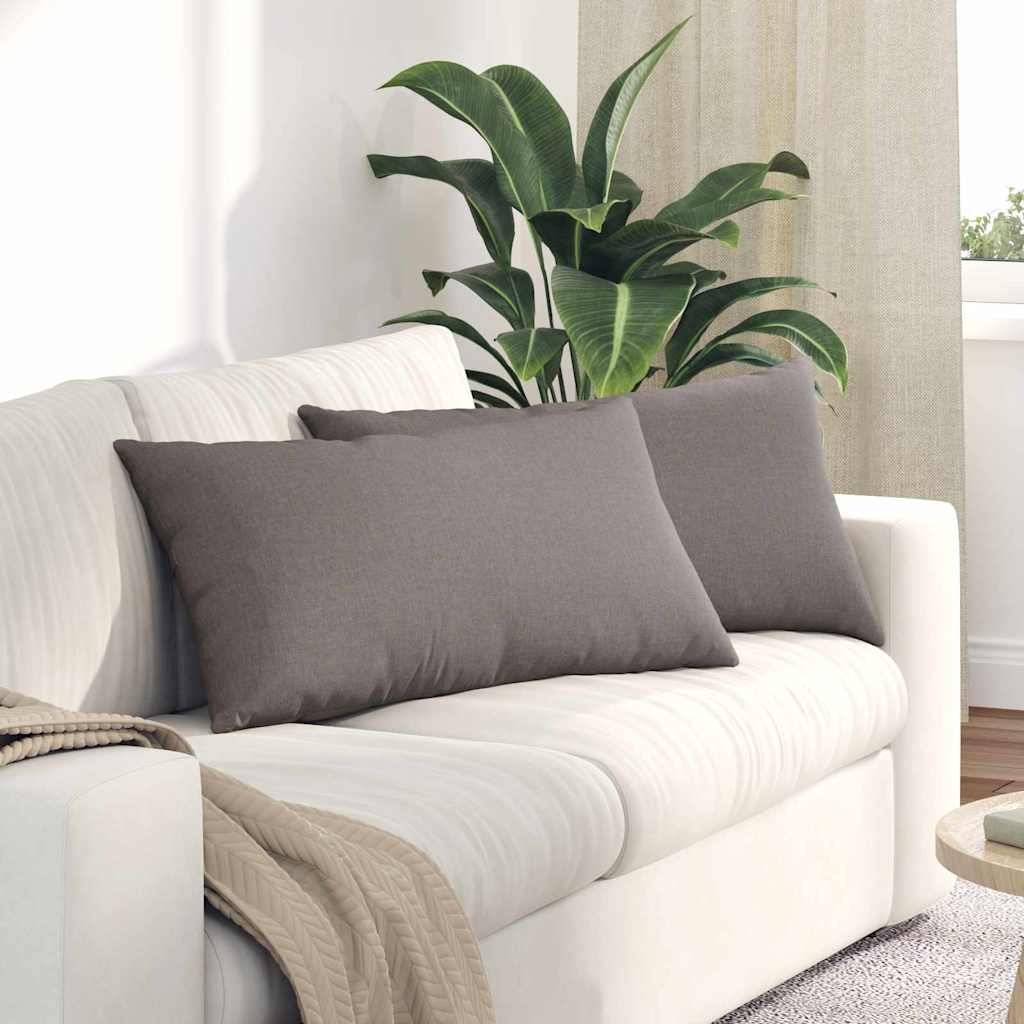 Cuscini da Divano 2 pcs Talpa 80 x 40 cm Tessuto