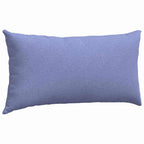 Cuscini da Divano 2 pcs Blu jeans 80 x 40 cm Tessuto