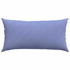 Cuscini da Divano 2 pcs Blu jeans 80 x 40 cm Tessuto