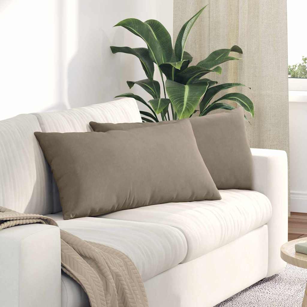 Cuscini da Divano 2 pcs Talpa 80 x 40 cm Tessuto