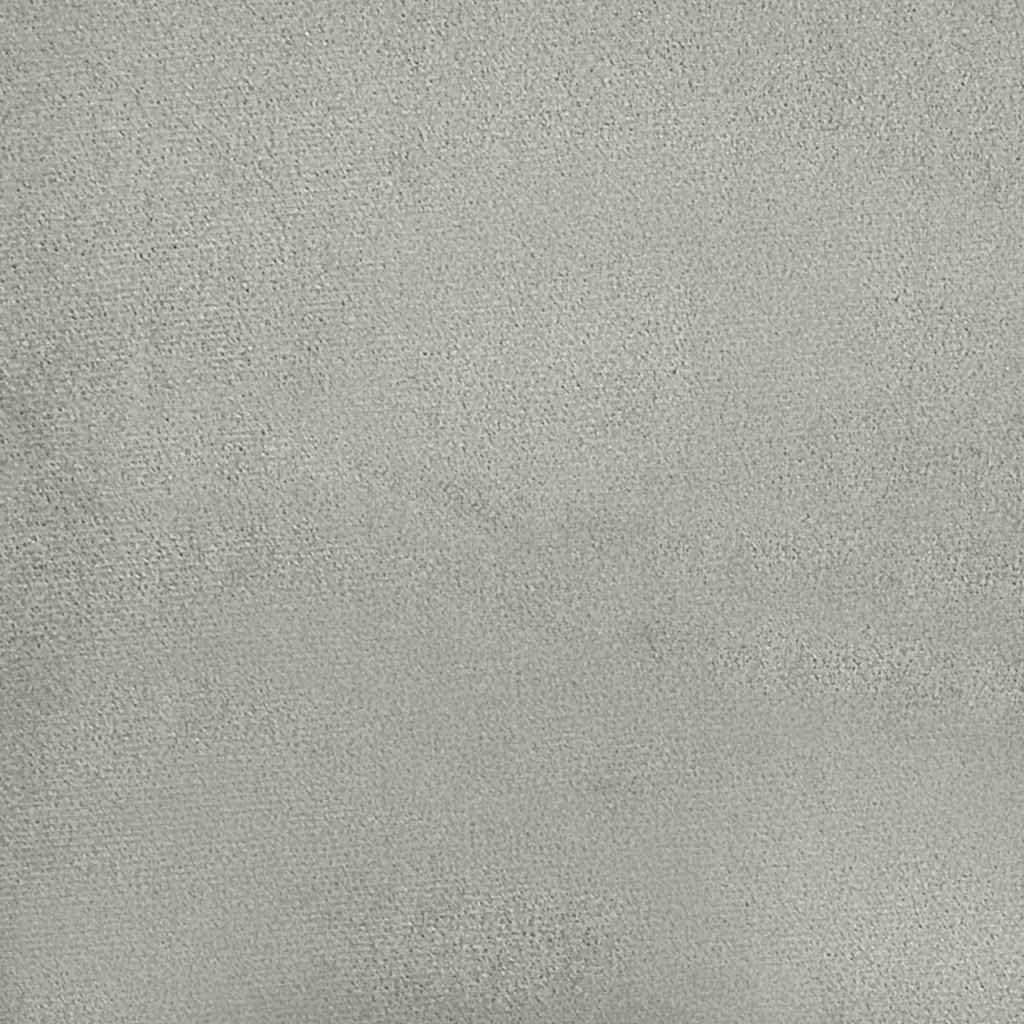 Cuscini da Divano 2 pcs Grigio chiaro 80 x 40 cm Tessuto
