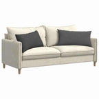 Cuscini da Divano 2 pcs Grigio scuro 80 x 40 cm
