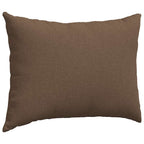 Cuscini da Divano 2 pcs Marrone 70 x 50 cm Tessuto