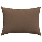 Cuscini da Divano 2 pcs Marrone 70 x 50 cm Tessuto