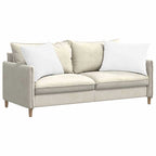 Cuscini da Divano 2 pcs Bianco 70 x 50 cm Tessuto