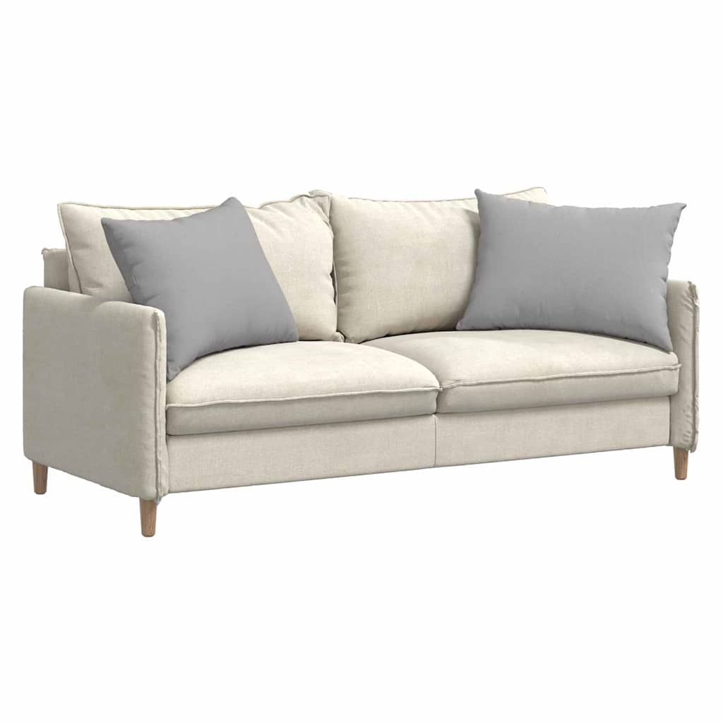 Cuscini da Divano 2 pcs Grigio Nuvola 70 x 50 cm Tessuto