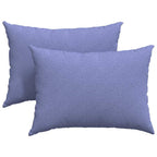 Cuscini da Divano 2 pcs Blu jeans 70 x 50 cm Tessuto