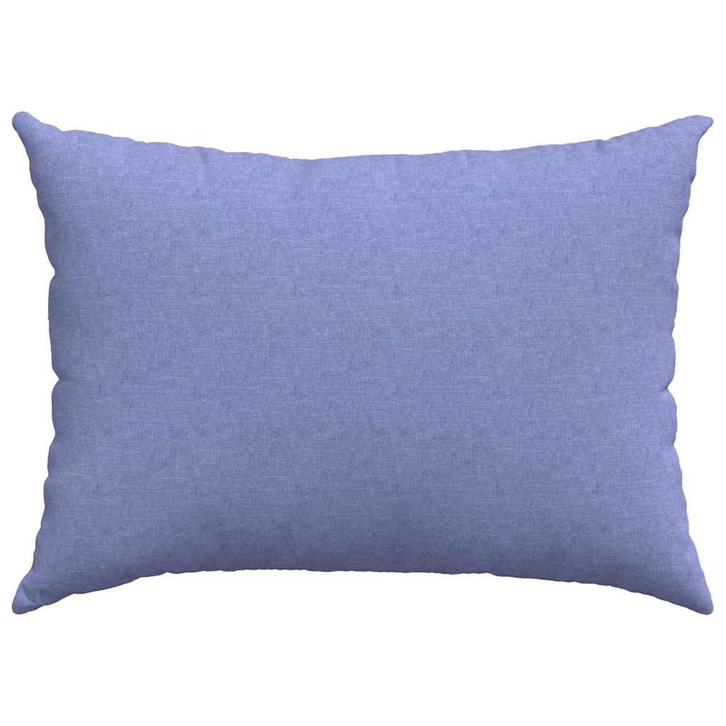Cuscini da Divano 2 pcs Blu jeans 70 x 50 cm Tessuto