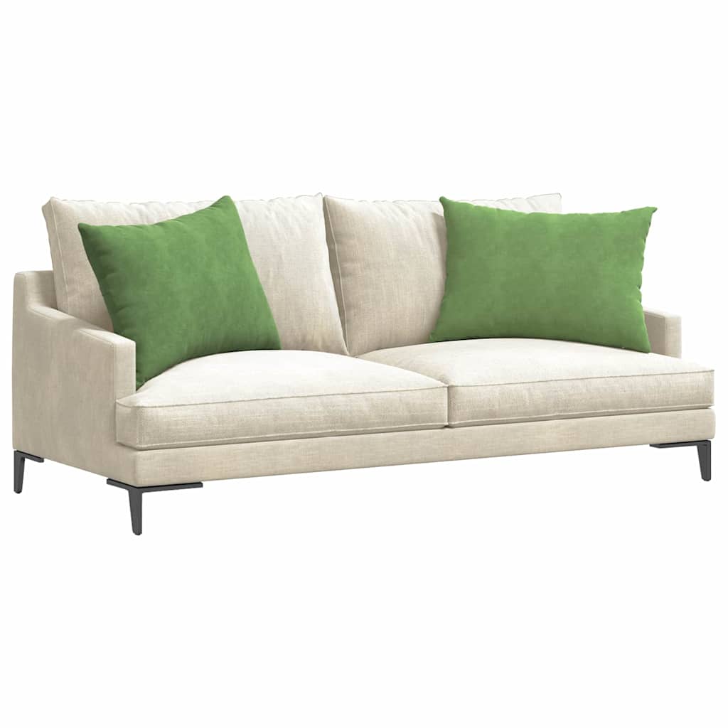 Cuscini da Divano 2 pcs Verde chiaro 70 x 50 cm