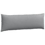 Cuscini da Divano 2 pcs Grigio chiaro 120 x 40 cm Tessuto