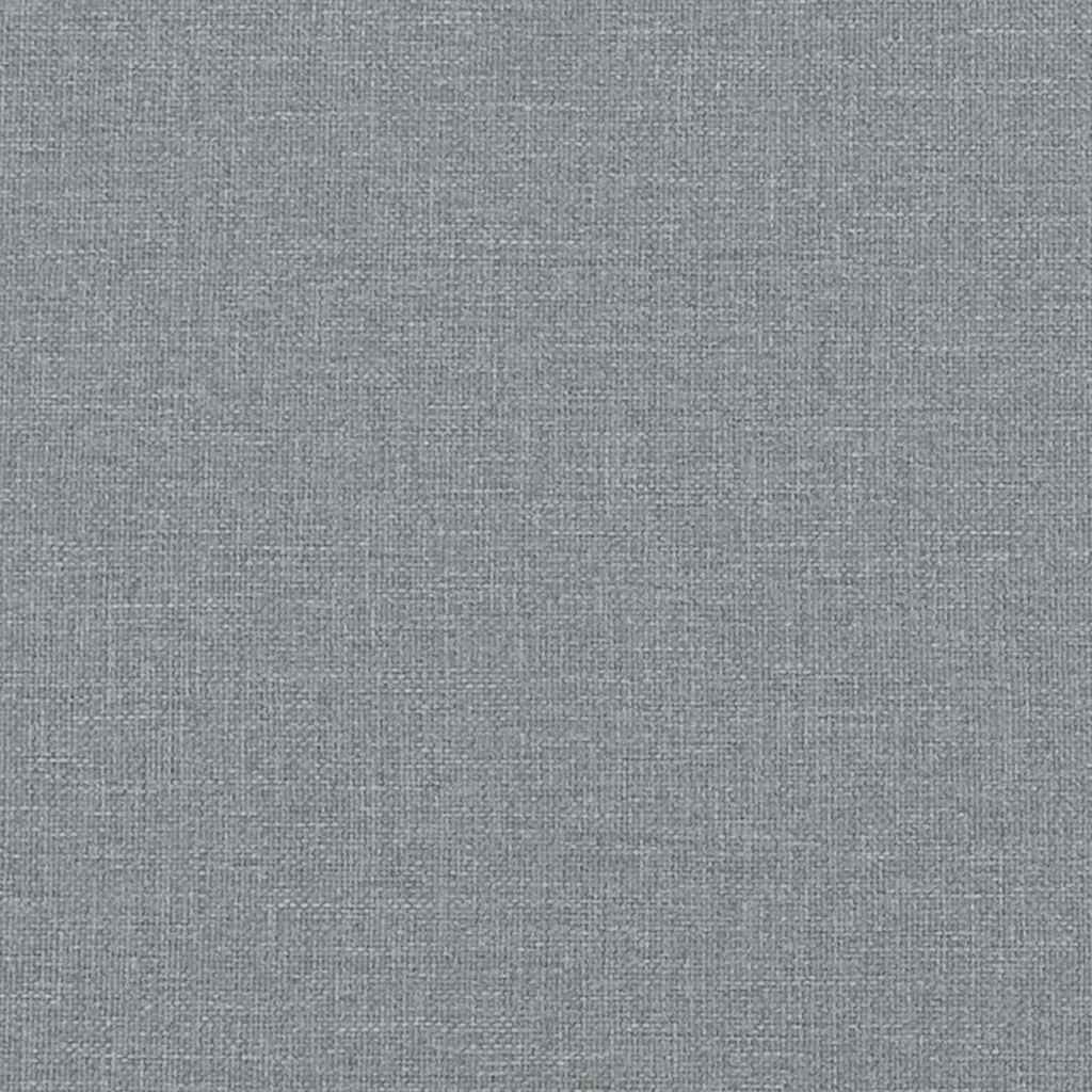 Cuscini da Divano 2 pcs Grigio chiaro 120 x 40 cm Tessuto