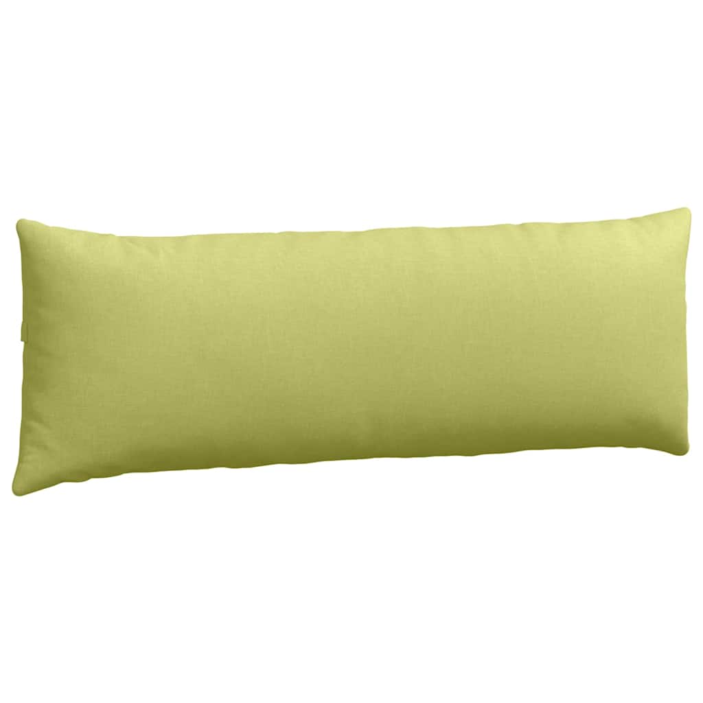 Cuscini da Divano 2 pcs Verde chiaro 120 x 40 cm Tessuto