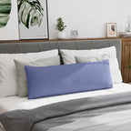 Cuscini da Divano 2 pcs Blu jeans 120 x 40 cm Tessuto