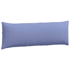 Cuscini da Divano 2 pcs Blu jeans 120 x 40 cm Tessuto