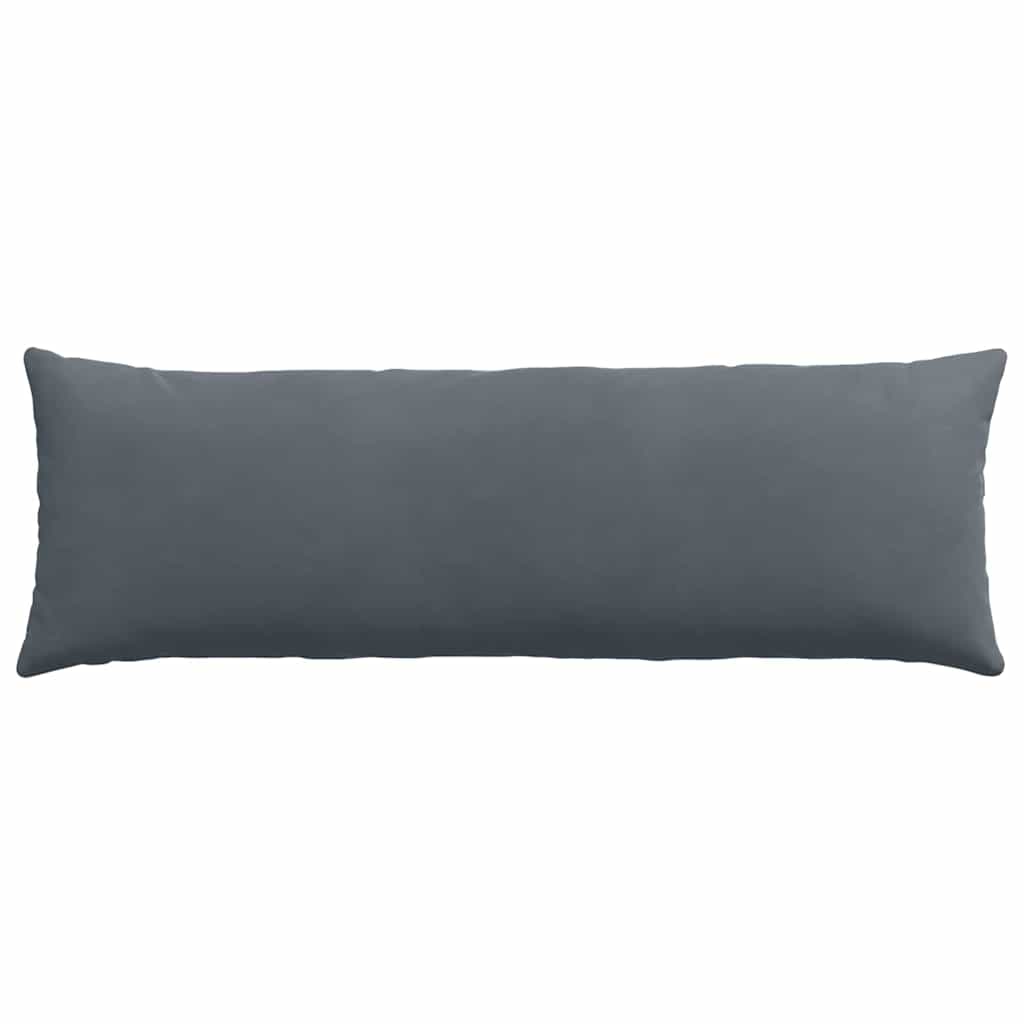 Cuscini da Divano 2 pcs Grigio scuro 120 x 40 cm