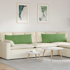 Cuscini da Divano 2 pcs Verde chiaro 120 x 40 cm